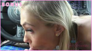 Sky rides you cock in the car!